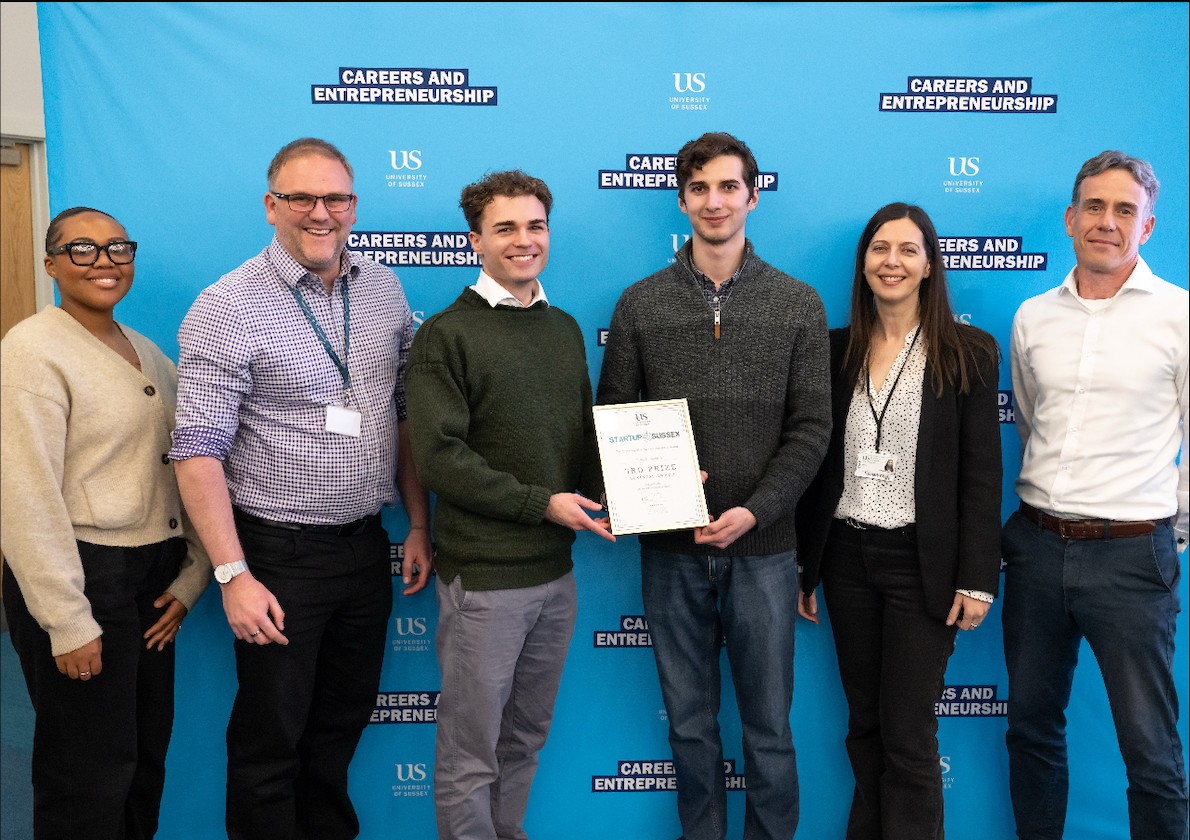Startup Sussex 3rd Prize Award Ceremony